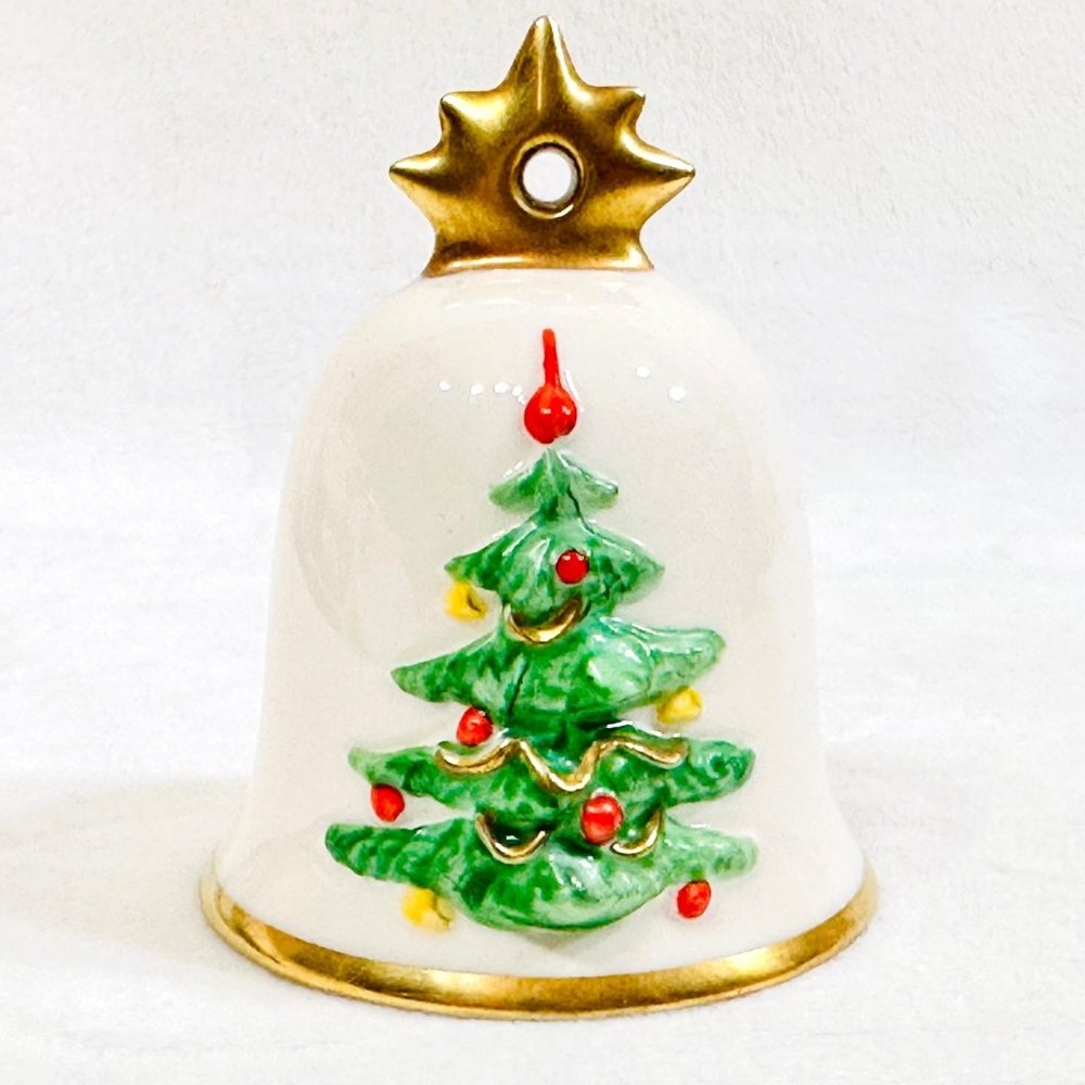 Goebel1984 Annual Xmas Bell Ornament Christmas Tree - W. Germany